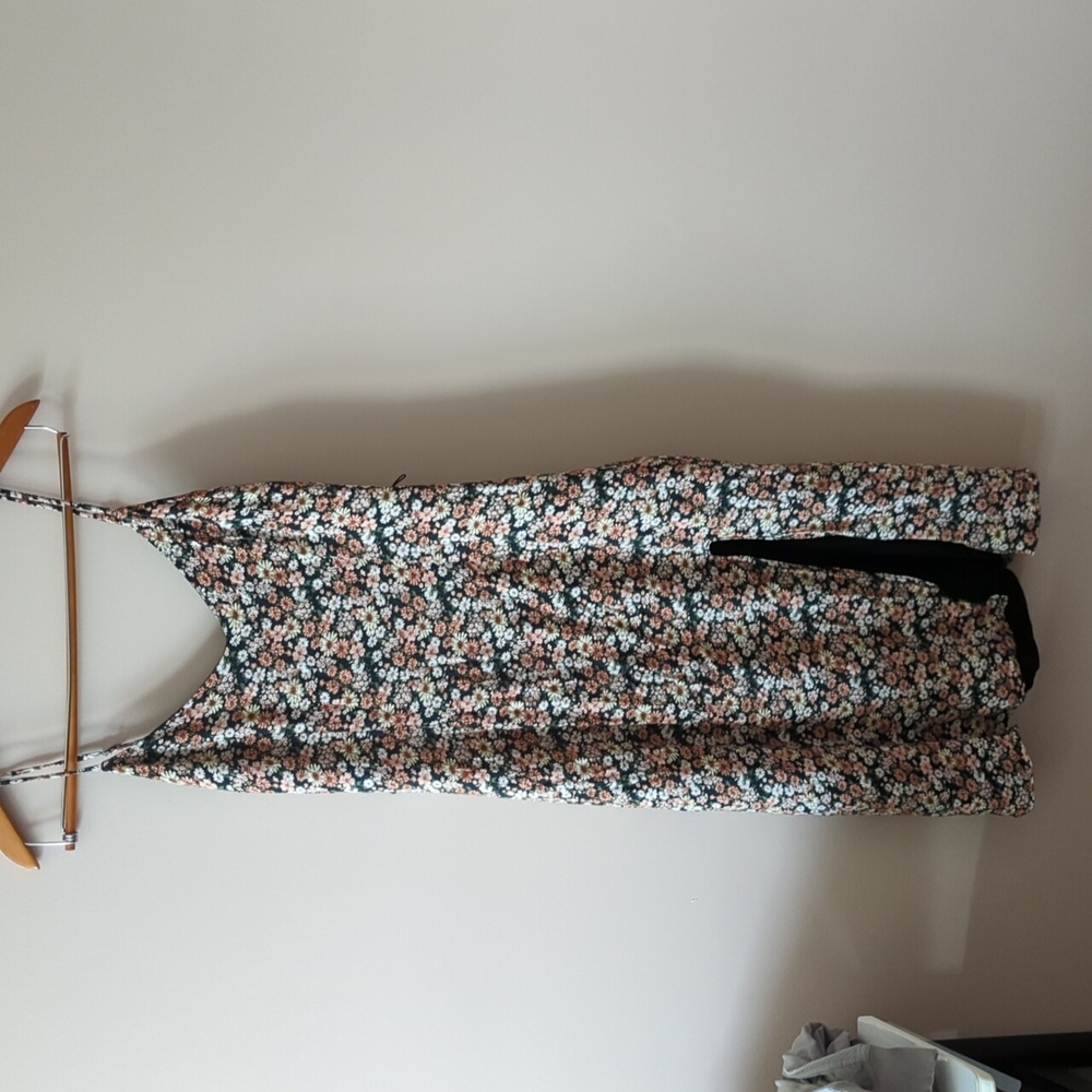 Abercrombie & Fitch flower sundress with slit size medium